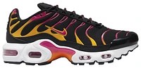 Nike Girls Nike Air Max Plus - Girls' Grade School Shoes Black/Pink/Orange Size 06.0