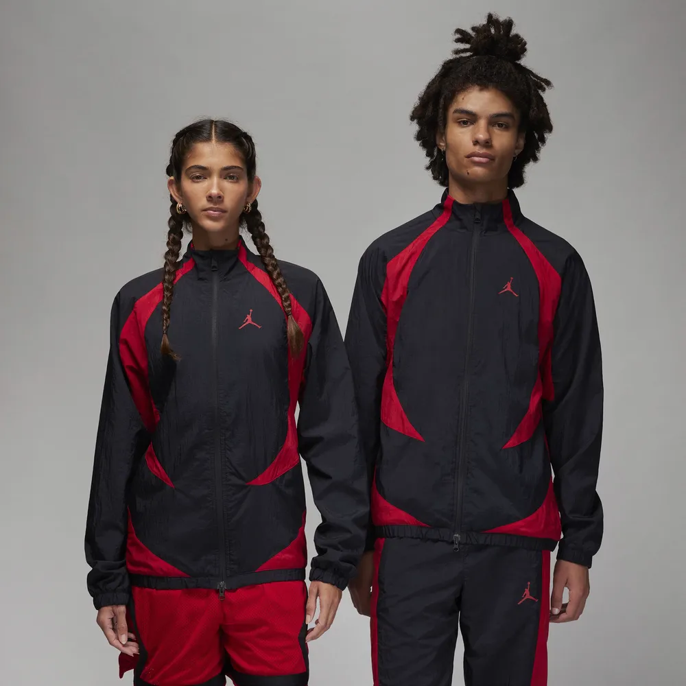 Jordan Mens Sport Jam Warm-Up Jacket - Black/Gym Red/Gym Red