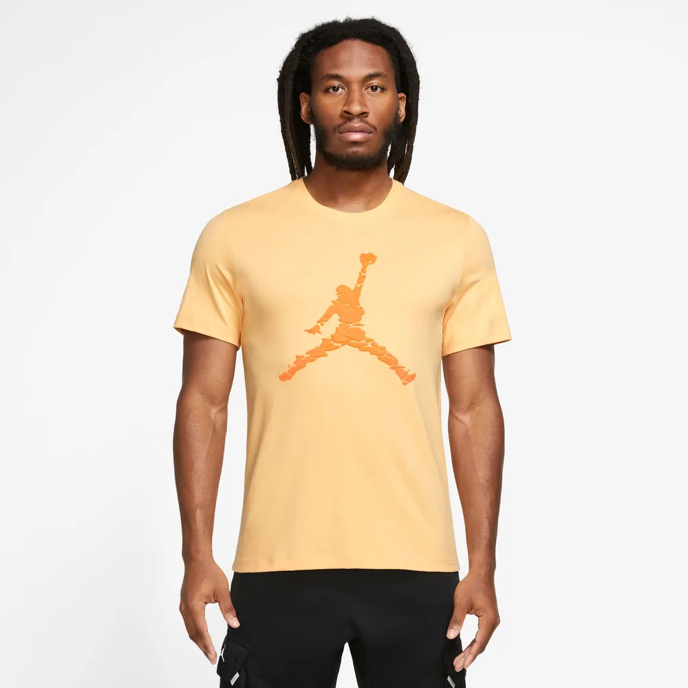 Jordan Mens Essential Crew 3 - Orange/Gold