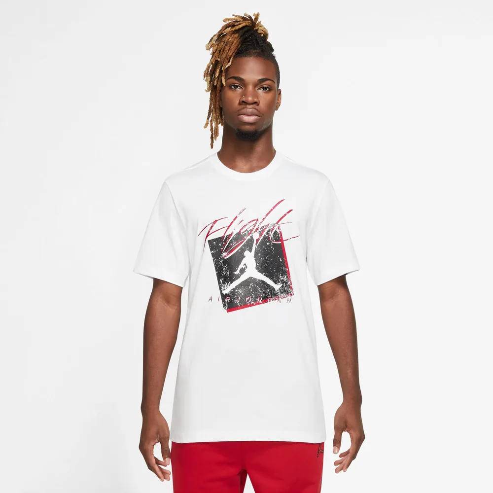 Jordan Mens Brand GFX Crew 1 - White/Black