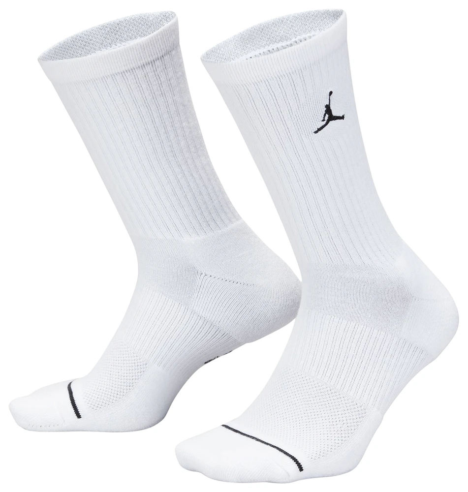 Jordan Every Day Cushioned Crew 3 Pack Socks - Men's