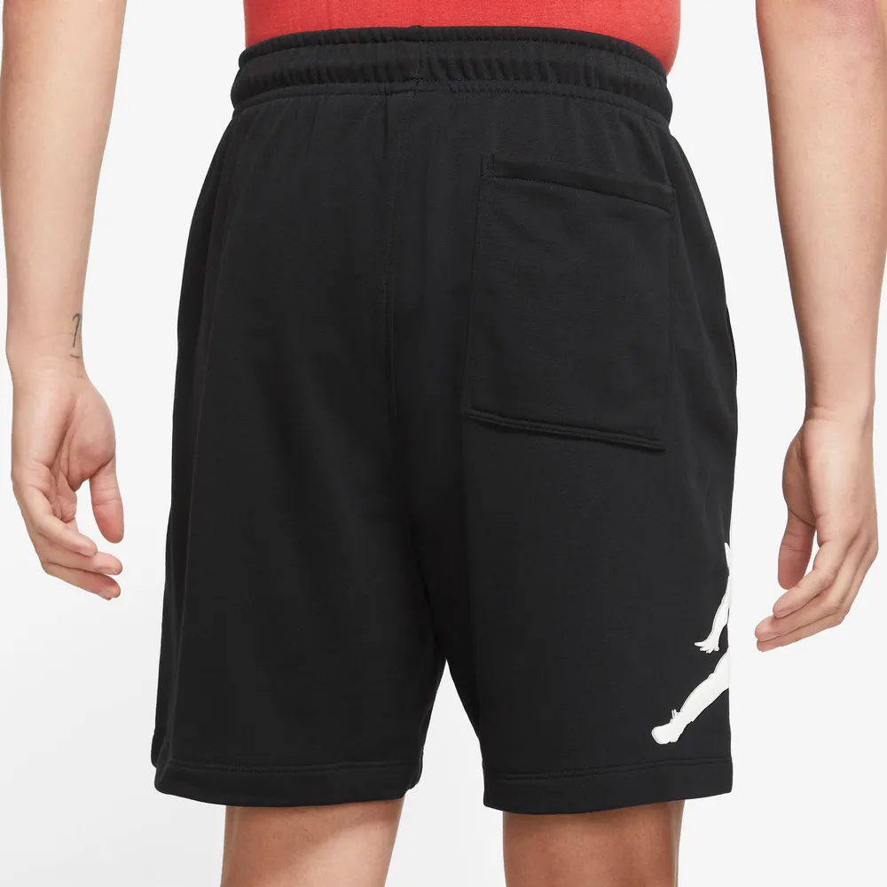 Jordan Mens Jordan Fleece HBR Shorts - Mens Black/Black Size S