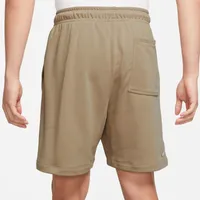 Jordan Mens Fleece HBR Shorts - Wheat/Wheat