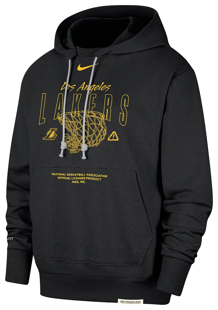 Nike Lakers Dri-FIT Standard Issue Hoodie  - Men's