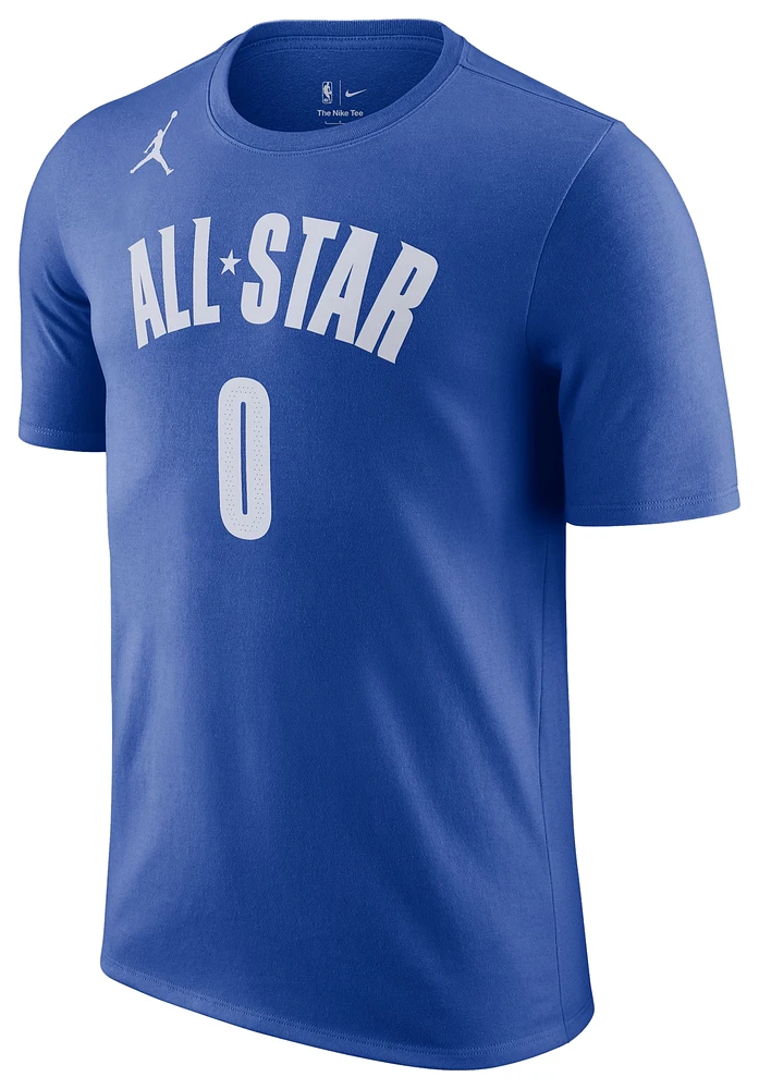 Jordan Mens Celtics ASW NN T-Shirt - White/Royal