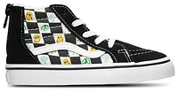 Vans Boys Vans Sk8 Hi Zip - Boys' Toddler Shoes White/Black Size 09.0