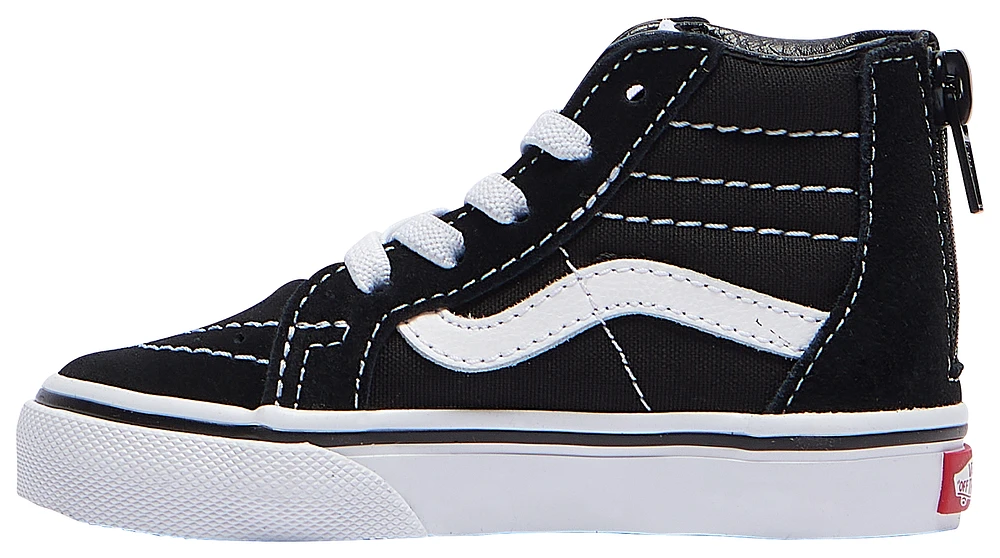 Vans Boys SK8-Hi Zip - Boys' Toddler Skate Shoes True White/Black