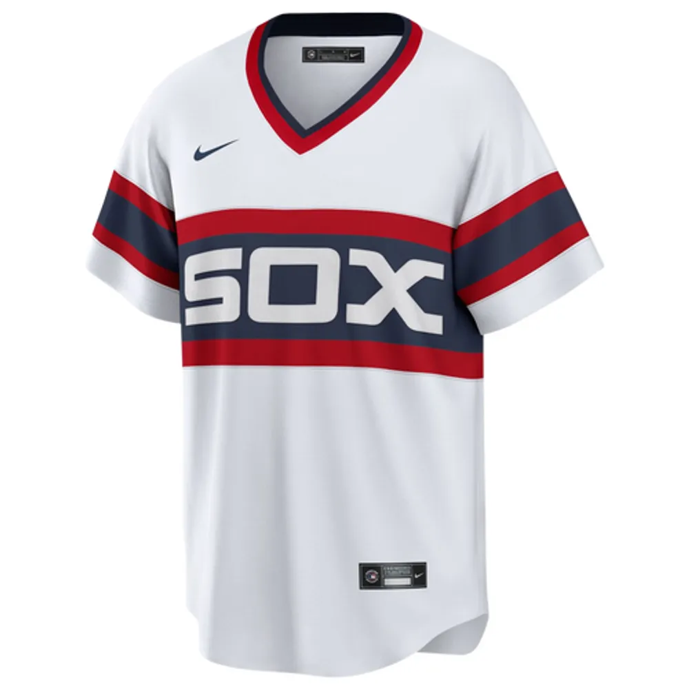 MLB Chicago White Sox Boys' White Pinstripe Pullover Jersey - XS