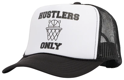 Y.A.N.G Y.A.N.G Hustlers Only Hat 2.0 - Adult Black/White Size One Size
