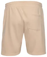 Y.A.N.G Mens Hustlers Only Shorts - White/Beige