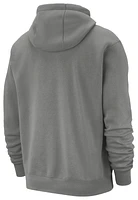 Nike Mens Bulls Club Pullover Hoodie City Edition - Grey/Tan