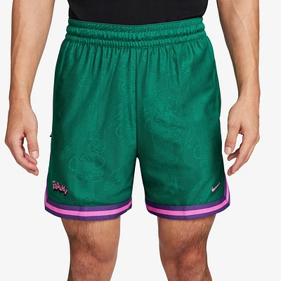 Nike Mens GA Dri-FIT 6" DNA Shorts - Malachite/Purple