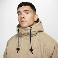 Nike Mens Club TF Parka - Khaki/Khaki/Black