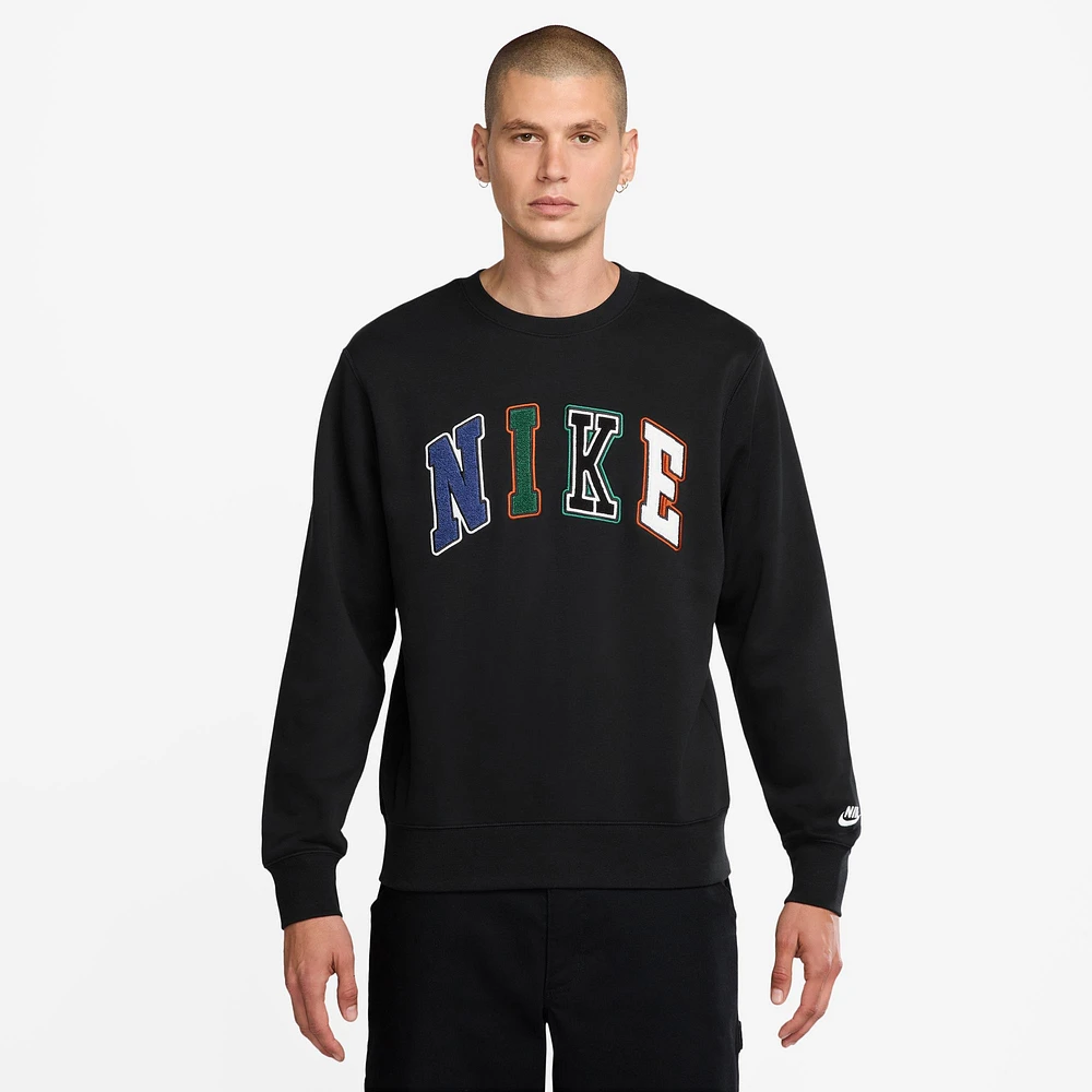 Nike Mens Club BB Crew Letters