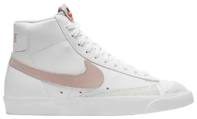 Nike Womens Blazer Mid 77 - Basketball Shoes White/Pink