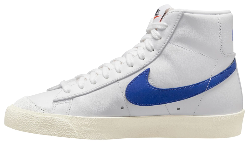 Nike Womens Nike Blazer Mid 77 - Womens Shoes White/Royal Size 10.0