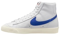 Nike Womens Nike Blazer Mid 77 - Womens Shoes White/Royal Size 10.0