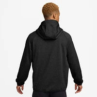 Nike Mens TF Swoosh Pullover Hoodie - Black/White