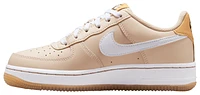 Nike Girls Air Force 1 SE - Girls' Grade School Basketball Shoes Tan/White