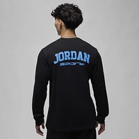 Jordan Mens Sport 23 Long Sleeve Crew - Black/Legend Blue