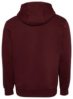 Nike Mens Nike Split Logo Pullover Hoodie - Mens Night Maroon/Black Size S