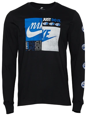 Nike Mens Split Logo Long Sleeve T-Shirt