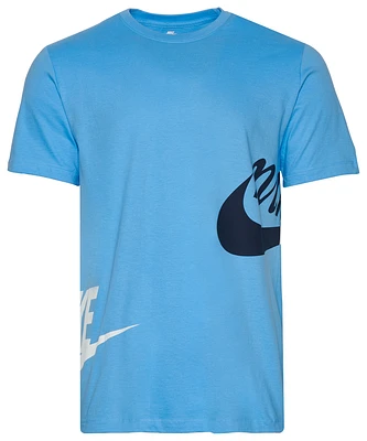 Nike Mens Split Logo T-Shirt - University Blue/White/Black