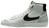 Nike Mens Nike Blazer Mid '77 Premium Remix - Mens Basketball Shoes Green/Silver/White Size 13.0