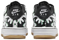 Nike Boys Air Force 1 LV8 - Boys' Grade School Shoes Black/White/Spring Green