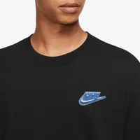 Nike Mens Nike Max90 T-Shirt - Mens Black/Black Size S