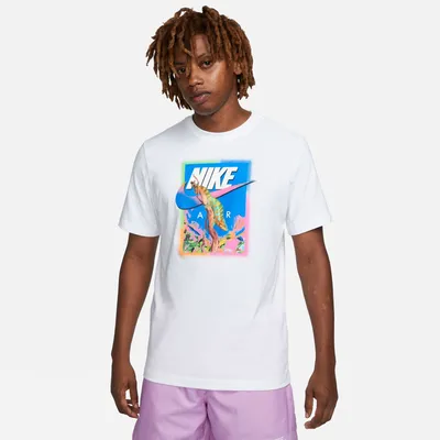 Nike Mens Nike Oc Photo T-Shirt - Mens White/White Size S