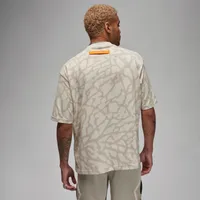Jordan Mens PSG Statement Short Sleeve GFX T-Shirt - Light Bone