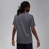 Jordan Mens Short Sleeve Wordmark T-Shirt