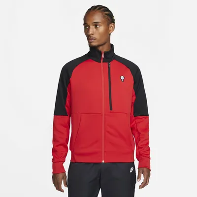Nike Mens N98 Jacket - Red/Black