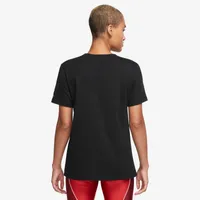 Jordan Womens Heritage Crew T-Shirt - Core Black/White