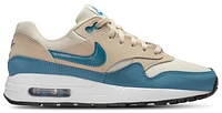 Nike Boys Air Max 1 - Boys' Grade School Shoes Soft Pearl/Lt Khaki/Smokey Blue
