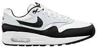 Nike Boys Air Max 1 - Boys' Grade School Shoes White/Black/Pure Platinum