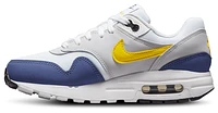 Nike Boys Air Max 1 - Boys' Grade School Shoes White/Yellow/Navy