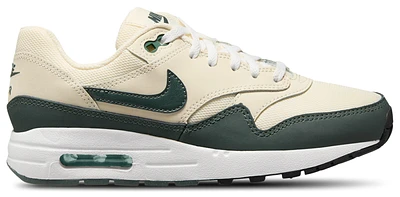 Nike Boys Air Max 1 - Boys' Grade School Shoes Pale Ivory/White/Vintage Green