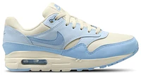 Nike Girls Air Max 1 - Girls' Grade School Shoes Sail/Blue