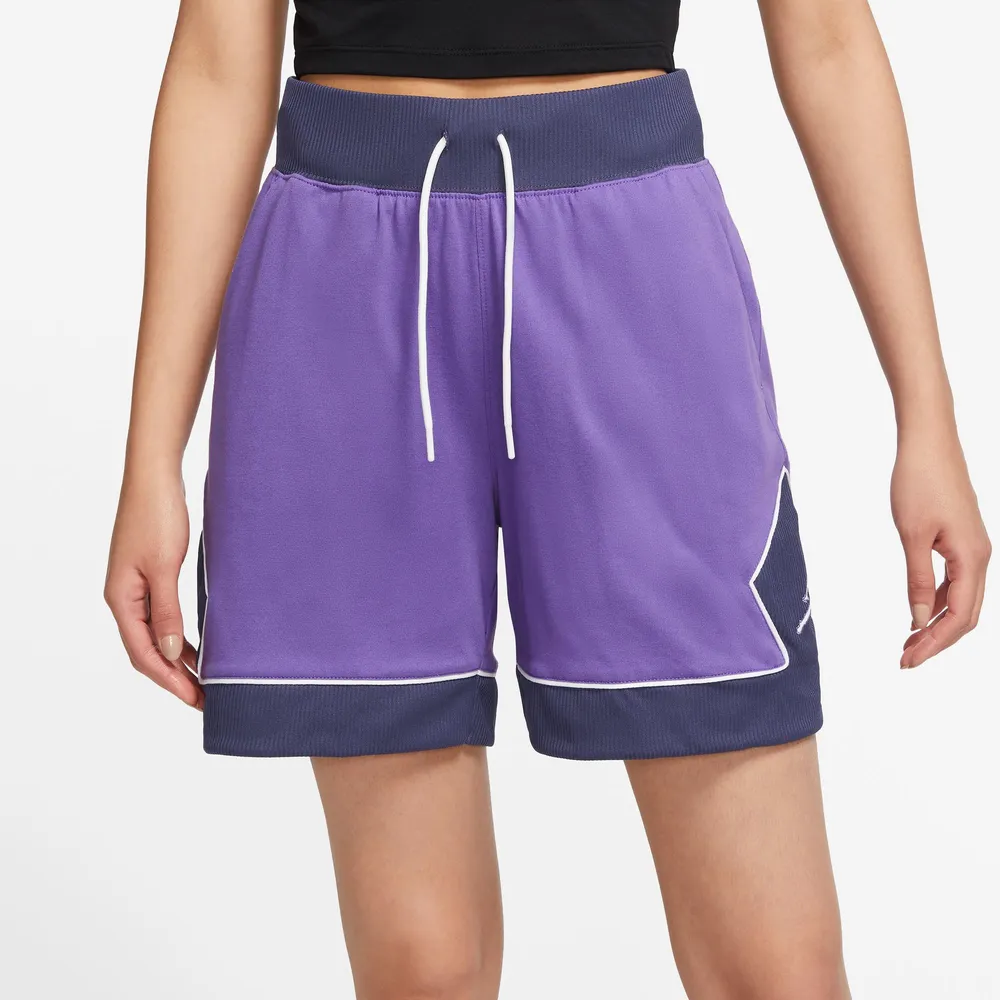 Jordan Womens LWT Diamond Shorts - Grape