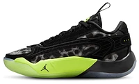 Jordan Boys Luka 2 - Boys' Grade School Basketball Shoes Black/White/Volt