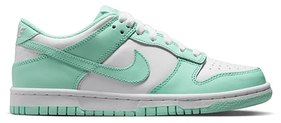 Nike Girls Dunk Low MT - Girls' Grade School Basketball Shoes Mint Foam/White