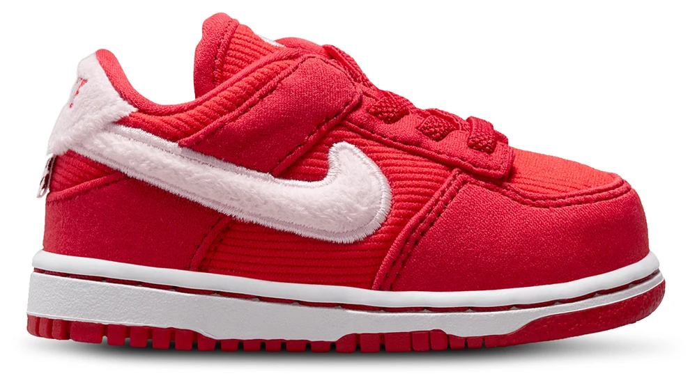 Nike Boys Dunk Low - Boys' Toddler Shoes Pink Foam/Fire Red/Light Crimson