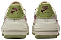 Nike Womens Air Force 1 Lo Platform - Shoes Light Bone/Dark Beetroot