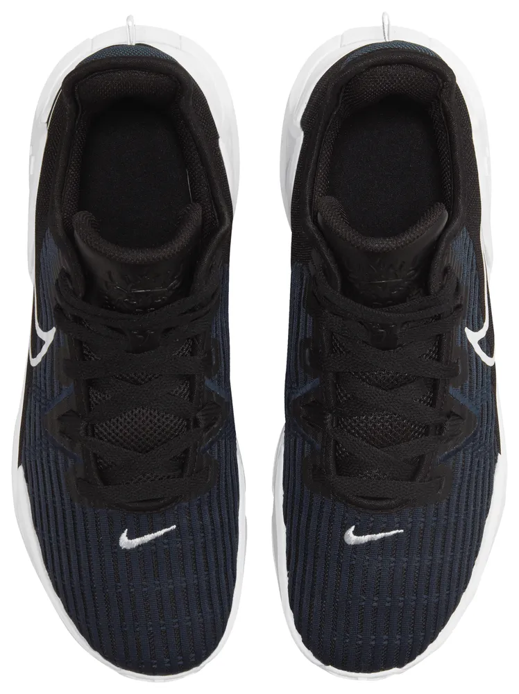 Nike Mens Nike LeBron Witness VI - Mens Basketball Shoes Dark Obsidian/Black/White Size 12.0