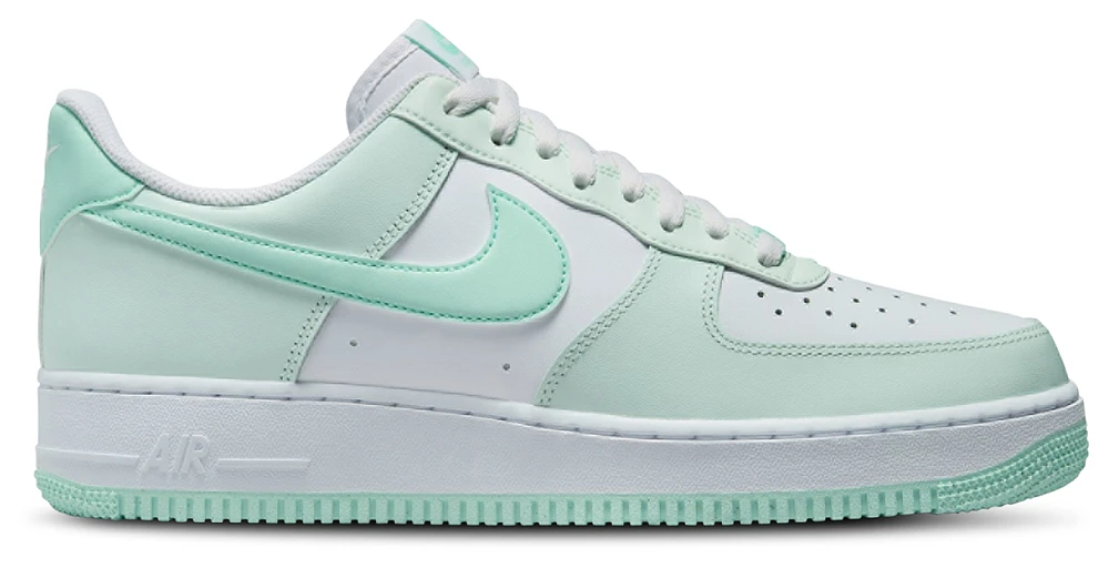 Nike Mens Air Force 1 07 - Shoes Green/White/Teal