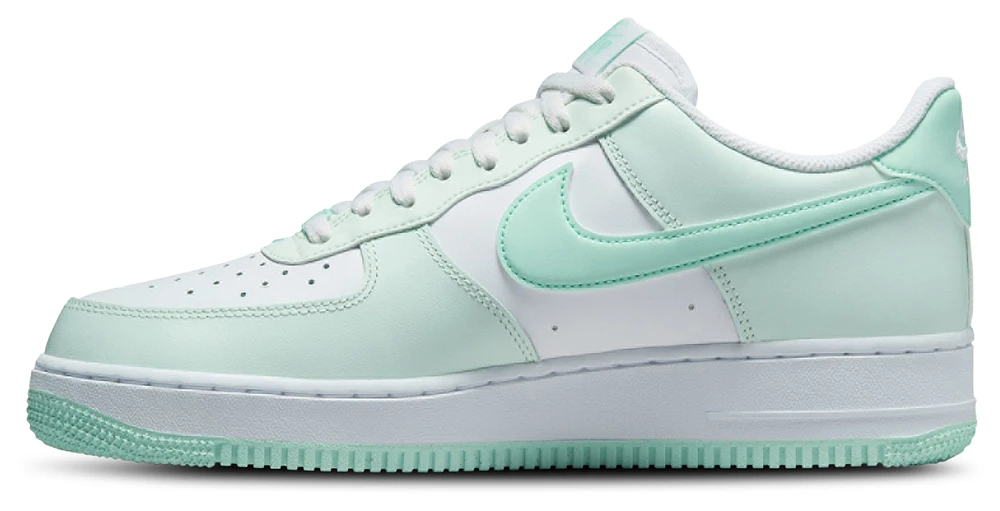 Nike Mens Air Force 1 07 - Shoes Green/White/Teal