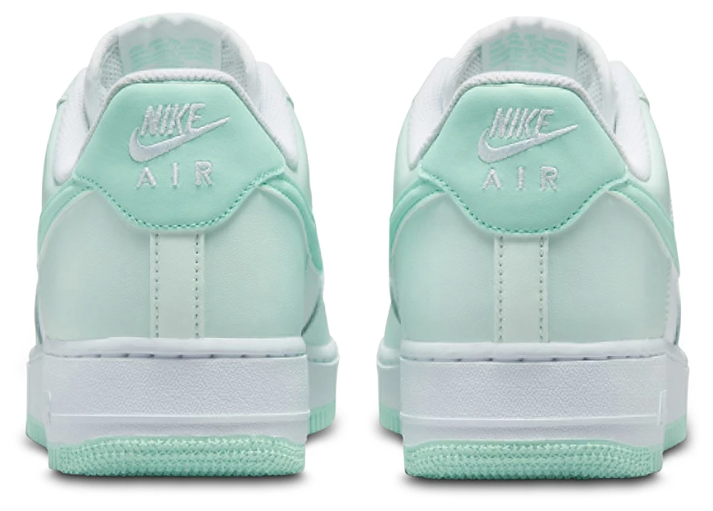 Nike Mens Air Force 1 07 - Shoes Green/White/Teal
