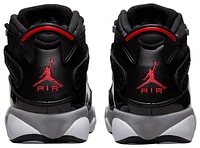 Jordan Mens 6 Rings AP - Basketball Shoes Black/Fire Red/White